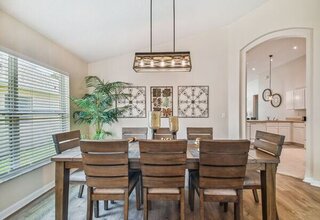 Formal dining area