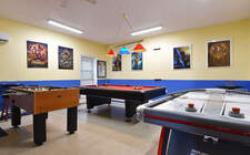 Luxurious and fun game-room