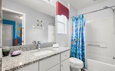 Jack 'n Jill bath for bedrooms 3 and 4 Jack 'n Jill bath for bedrooms 3 and 4