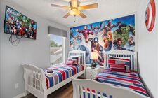 Bedroom #6 with two twin beds