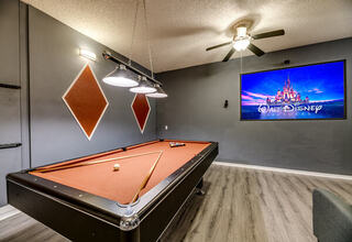 It is not a garage, but a game-room