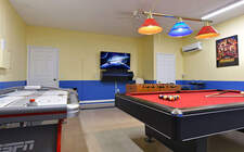 Luxurious and fun game-room