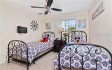 Bedroom #3 – Twin Room with Added Entertainment! Bedroom #3 – Twin Room with Added Entertainment!