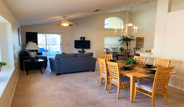 Family room and formal dining