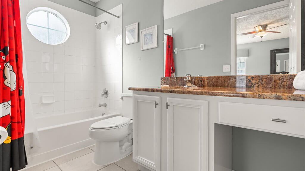 Master bath #2 - With shower, toilet and vanity