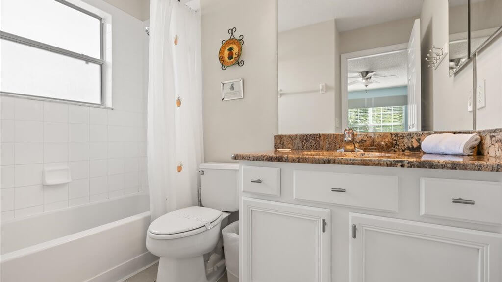 Master bath #3 - With shower, toilet and vanity