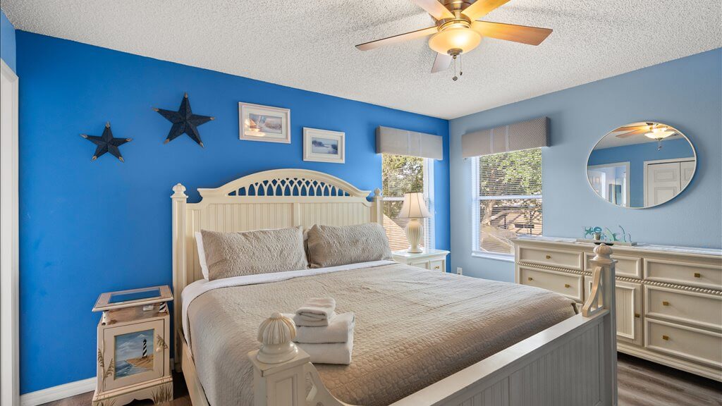 King master suite #4, offer a 50" 4K-UHD ROKU SMART TV, and a crib