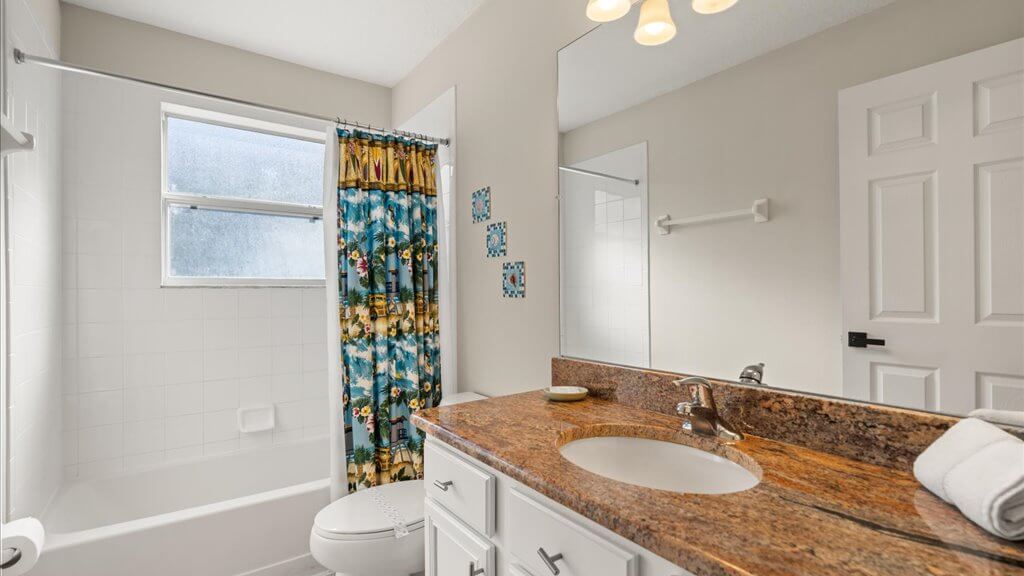 Disney themed kids bathroom, a delight for kids and adults alike