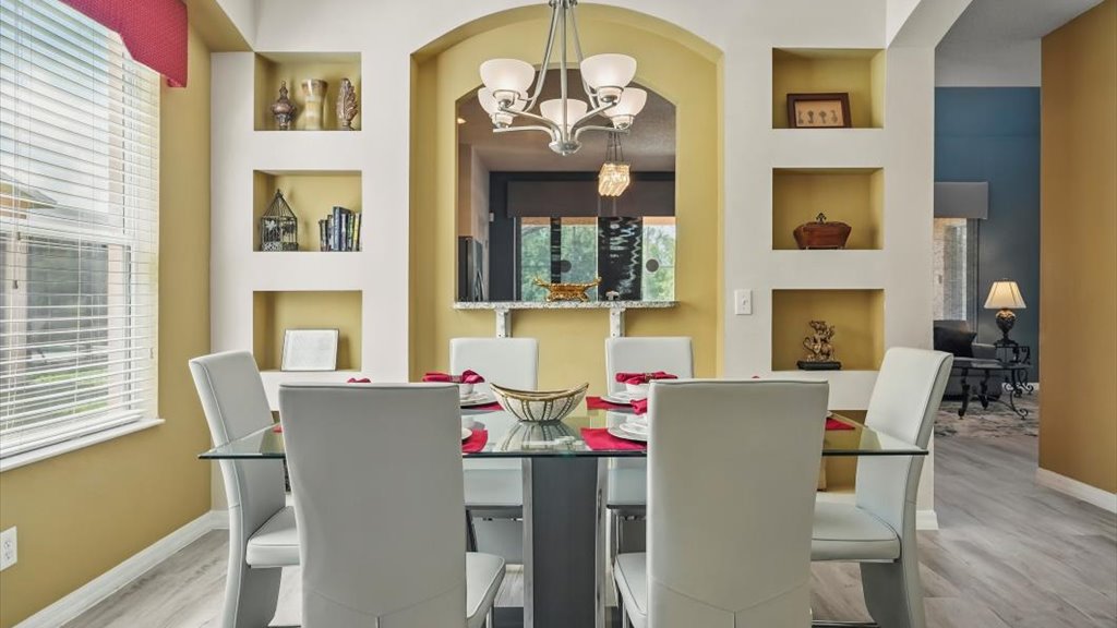 Formal dining area for special meals