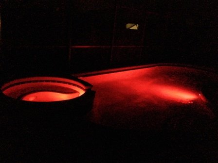 Color changing pool and spa lights