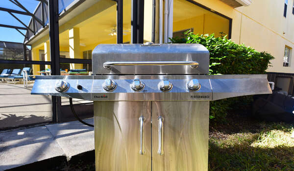 BBQ grill included at no extra cost