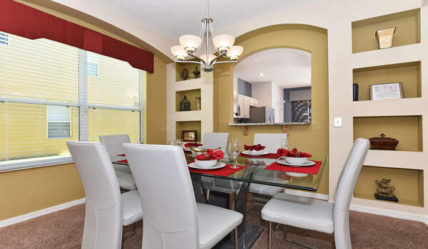 Formal dining area for special meals