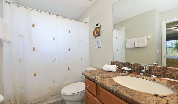 Master bath #3 - With shower, toilet and vanity