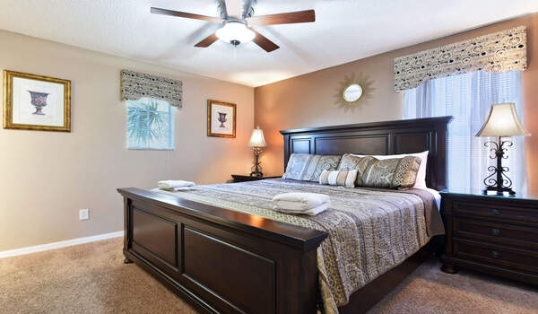 Master bedroom #5: With king bed and en-suite