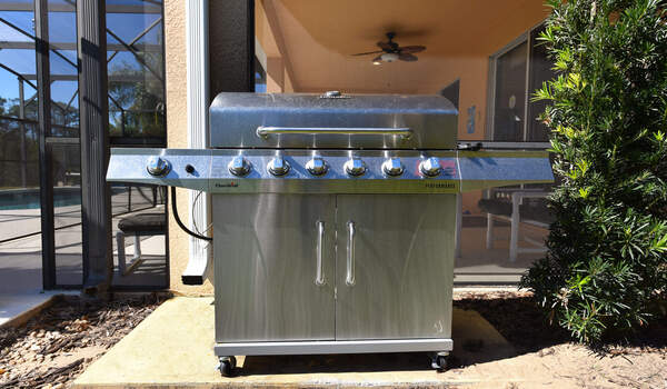 Emerald Island Rental: Complementary large BBQ grill